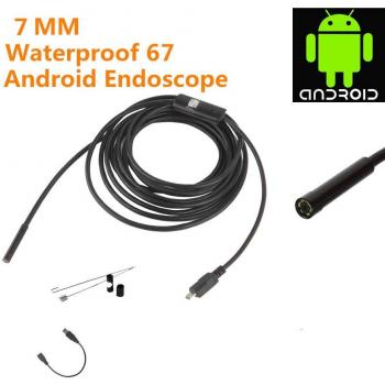 5.5/7mm Waterproof Mini Android Borescope Inspection Camera