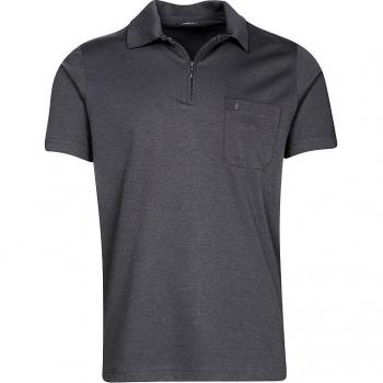 RAGMAN Herren Poloshirt Grau Anthrazit Größe S