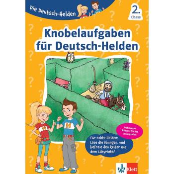 Klett Die Deutsch-Helden Knobelaufgaben Für Deutsch-Helden 2. Klasse: Deutsch In Der Grundschule