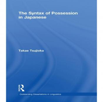 Vitalsource Technologies, Inc. Syntax Of Possession In Japanese