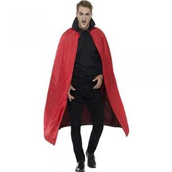 Mantello Vampiro Reversibile Nero e Rosso