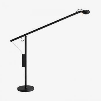 Lampe de table HAY Fifty Fifty en aluminium gris 60 x 18,5 cm