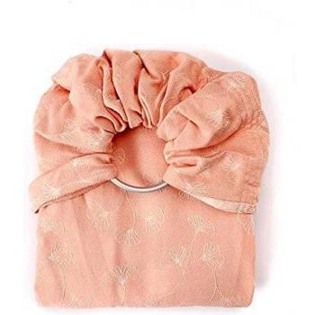Écharpe Sling Ginkgo Rose en coton bio