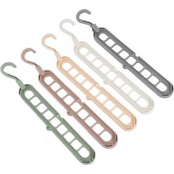9 Holes Rotatable Clothing Organizer