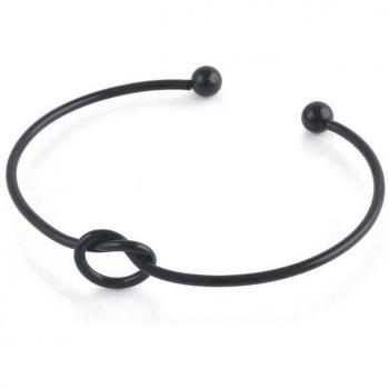 Brazalete Nudo Amaroso Dorado-Plateado