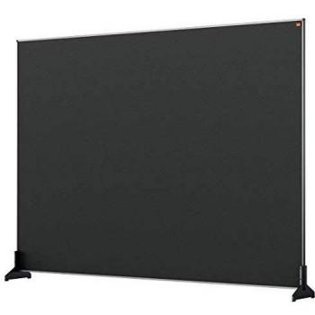 Nobo 1915500 Grey Impression Pro Desk Divider 1400x1000mm