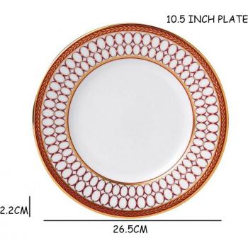 Tasse de Thé & Assiette Chic – Ensemble Décoratif