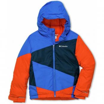 Columbia Jungen Ski-Jacke, Wildstar, Collegiate Navy Heather