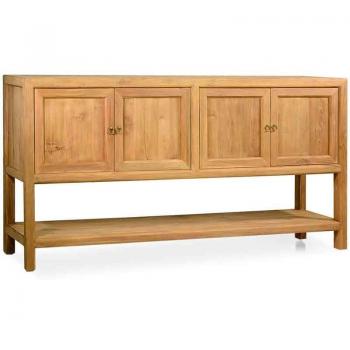 Aparador Buffet Gea 4 puertas teca 180 cm