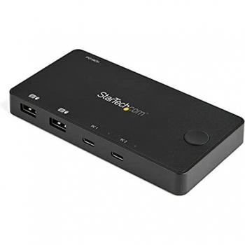 StarTech Commutateur KVM 2x USB-C/Thunderbolt SV211HDUC