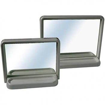 Dape specchio rettangolare con mensola 35x46