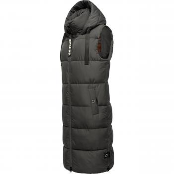 Schnuffelchen Gilet di Navaho in Grigio Scuro