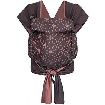 Hoppediz Babytrage Hop‑tye Buckle – Mei Tai Modell mit Bauch