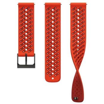 Orange Coral Suunto Athletic 8 Silicone Strap – 22 mm