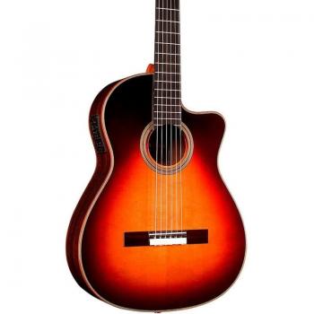 Guitare classique Cordoba Fusion Orchestra CE Teardrop Burst électro-acoustique