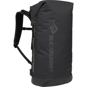 Sac à dos tout‑terrain Big River Dry 50 L en noir, version mixte et imperméable