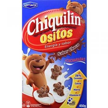 Galletas de Cereales Chiquilín Ositos Chocolate 450g
