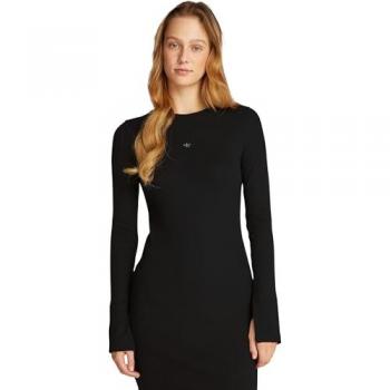 Calvin Klein Jeans Maxikleid mit Logodruck