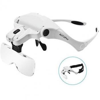 AutoPkio ProSight Magnifier Band with LEDs