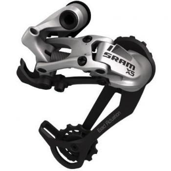Sram Deragliatore Posteriore X.5 9 velocità, Argento, Gabbia Media