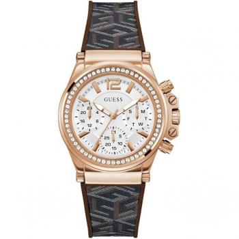 Orologio Guess Charisma con quadrante oro rosa