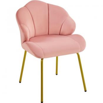 Chaise de Chambre à Coucher Confortable en Velours