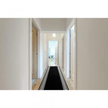 Passatoia Grecica 90 cm (BCF Morad) – Nero