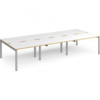 Adapt 6-Person Bench Office Desk