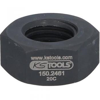 Controdado KS Tools con attrezzo di montaggio TR20 x 3