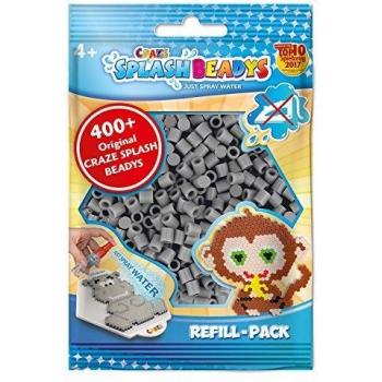 CRAZE Splash Beadys Bügelperlen (ohne Bügeln) – Grau