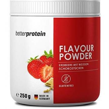 Back & Verfeinern Erdbeer‑Schokostück-Pulver Zero – 250 g, kalorienarm