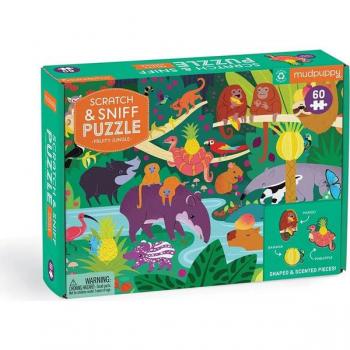 Fruity Jungle 60 Piece Scratch and Sniff Puzzle