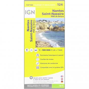 Ign 1 : 100 000 Nantes Saint-Nazaire