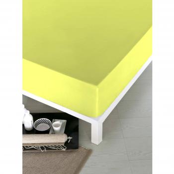 Sábana Bajera Pistacho para Cama de 105 cm