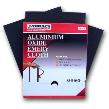 Abracs P40 Grit Emery Sheets 25-Piece Set