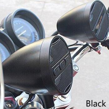 Bluetooth Stereo Motorrad Lautsprecher mit 12V Musikspieler und FM-Radio