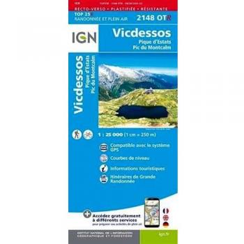 2148otr vicdessos / pic d'estats et du montcalm resistante /recto-verso