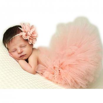 Compleanno Baby Girl Fotografie Abbellimenti Rosa Chiaro