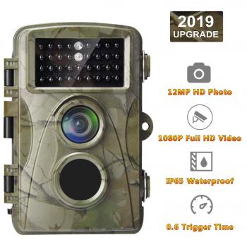 Nachtsicht Wildkamera AlfaView 12 MP – 1080P HD, 32 GB Speicherkarten‑Option