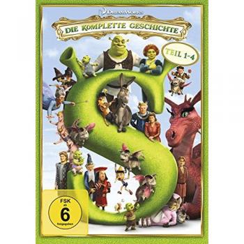 Shrek – Le récit complet : Épisodes 1-4 (4 DVD)