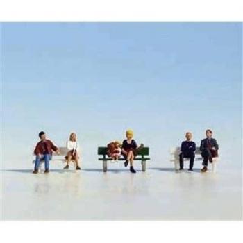 NOCH TT Figuren Passanten Bemalt