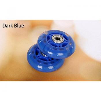 6PCS 70mm High Elasticity Rollerblade Wheels