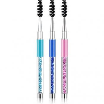 3PCS Portable Eyebrow and Eyelash Applicators