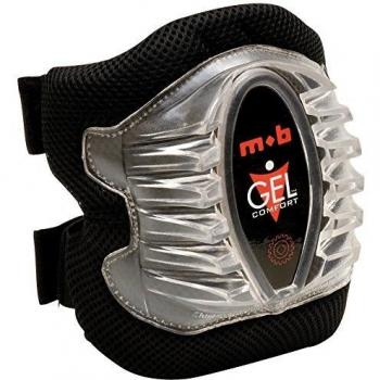 Genouillères de protection Peddinghaus, Noir/Argent, 2 pièces