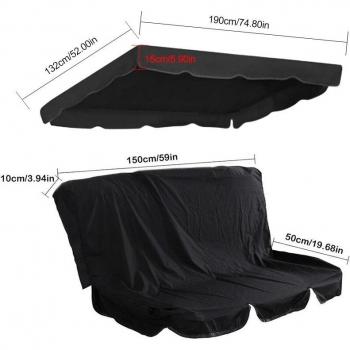 Outdoor Swing Canopy Replacement Cover