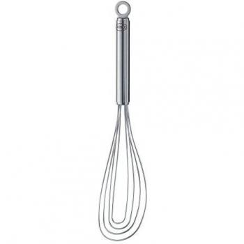 Profi-Tellerbesen Rögle – 27 cm, flache Schlaufen, Edelstahl 18/10