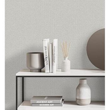 Papel pintado de yute con textura en relieve