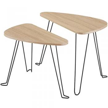 Tectake Industrial Nesting Side Tables