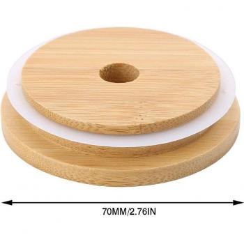 Bocaux Bambou Reseau Recyclable – 4 pièces