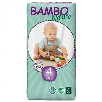 BAMBO NATURE MAXI Eco-Friendly Diapers 7-18KG/60 Units